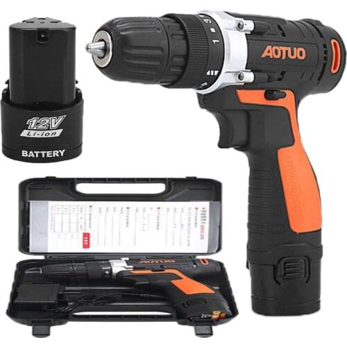 12V Lithium Battery Charging Drill Multifunctional Charging Hand Drill Electric Screw Tool Q83