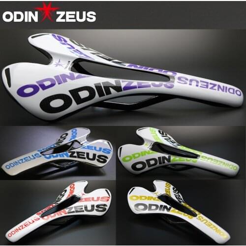 Odinzeus gloss/matter Full Carbon Fiber road/mountain bicycle carbon saddle seat cushion MTB Road Fold Bike Front Seat