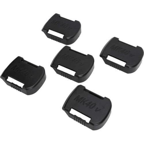 Battery Slot Shelf Lithium Battery Holder ABS Li‑Ion Battery Mount Storage Slot for Makita 40V Lithium Battery Holder