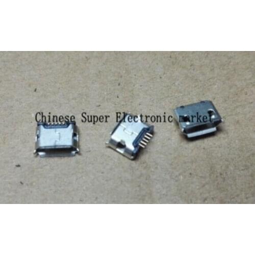 10PCS Micro USB 5P,5-pin Micro USB Jack,5Pins Micro USB Connector Tail Charging socket 5pin