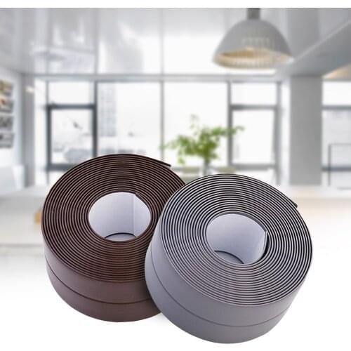 NC 3.2m x 3.8cm Self Adhesive Waterproof Anti-moisture PVC Wall Ceramic Sealing Strip Tape Stickers for Home Kitchen Bathroom