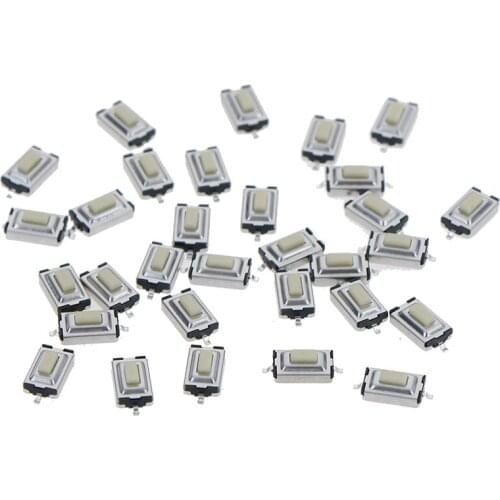 30pcs/lot 3*6*2.5mm Tactile Push Button Switch Tact Switch Micro Switch DC12V 0.5A Wholesale