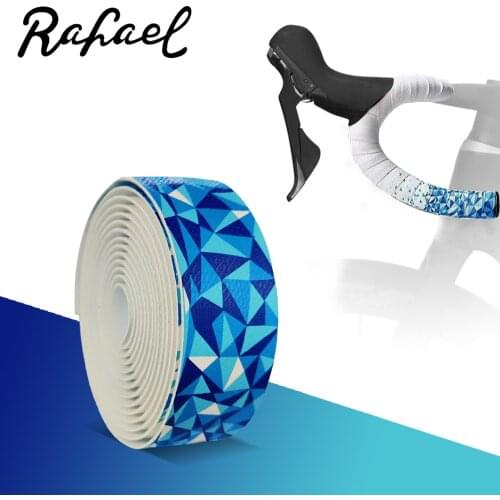 Cycling Road MTB Tricolor Triangle PU Bike Handlebars Shock-absorbing Non-slip Breathable And Comfortable Bicycle Bartape DD-SSJ