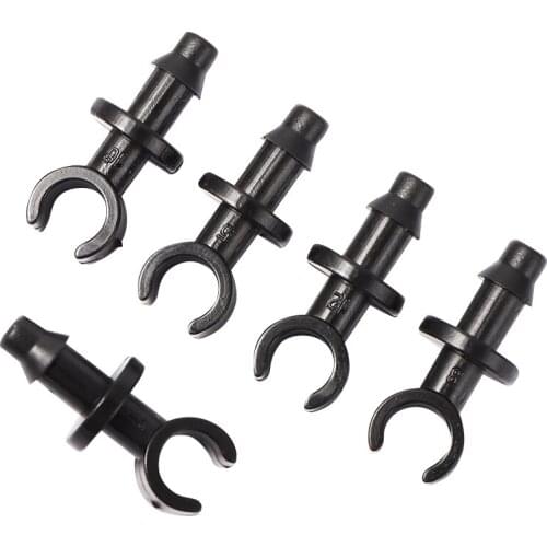 1/4" Garden hose plug End water seal 4/7 hose end connectors irrigation plug garden barbed drip irrigation fittings 30pcs