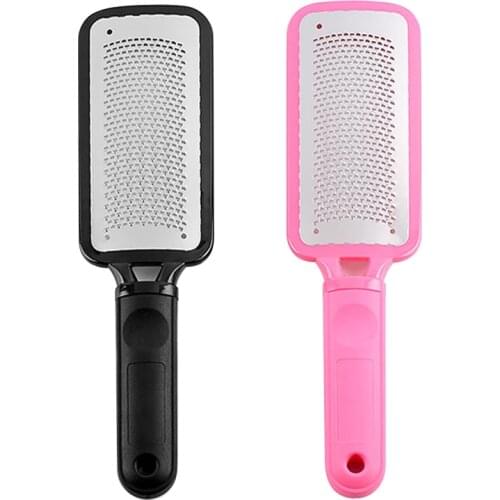 1pc Stainless Steel Foot Rasp Washable Callus Hard Skin Remover Reusable Foot File Rasp Exfoliating Pedicure Smoother Skin Tool