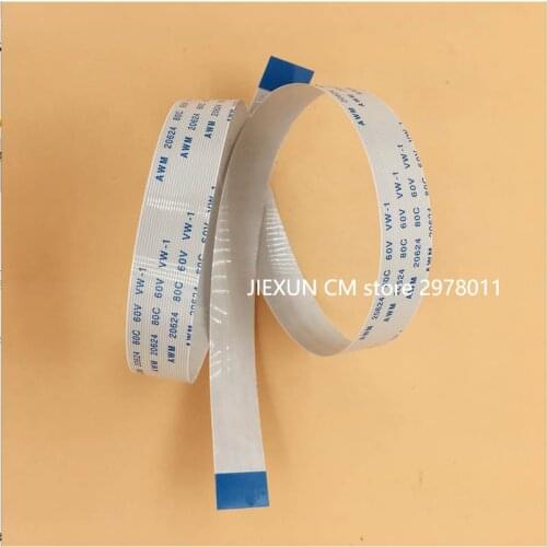 10PCS UV flatbed printer ricoh gh2220 Print Head cable For Ricoh GH2220 Printhead FFC flat data cable 24 pin 50cm