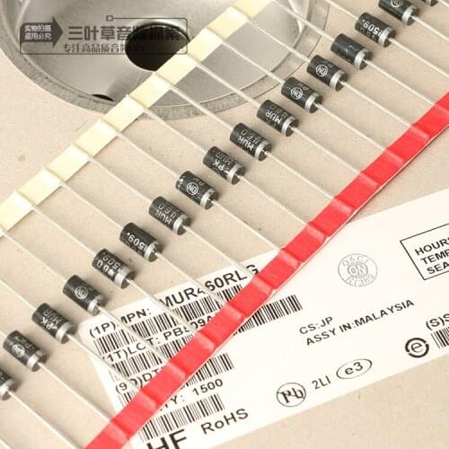 20PCS MUR460R DO-201 4A 600V line recovery type diode MUR460