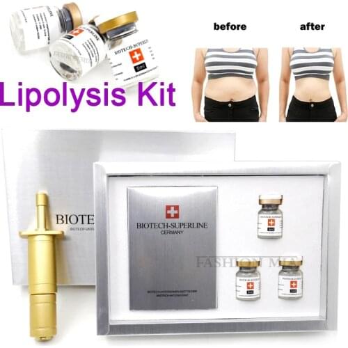 3pcs Lipolysis Substance kit liposuction Cold Freeze Shaping Body Slim Weight Fat Loss bye bye fat Machine Dissolve Fat Therapy