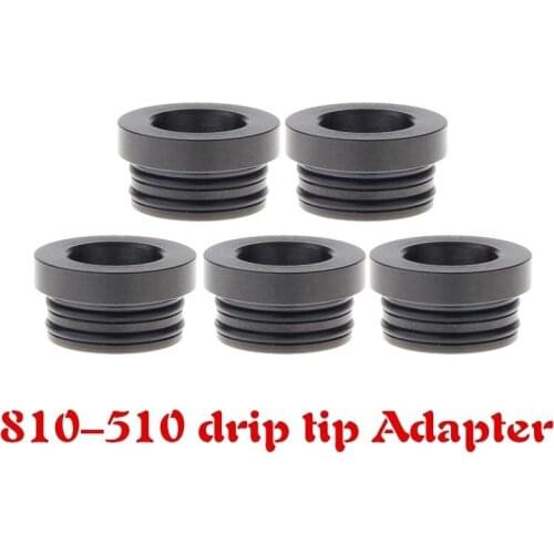5PCS FATUBE 810 to 510 POM Drip tips adapter Pipette Dripper Straw joint