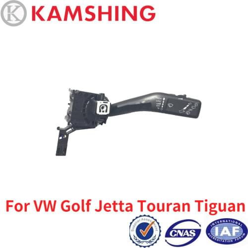 CAPQX For VW Golf Jetta Touran Tiguan Car Steering Wheel Constant Speed Cruise Turn Signal Switch Rain Wiper Stalk 1K0953519H