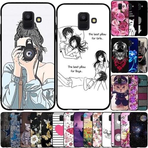 For Samsung Galaxy A6 2018 Case Cover Soft Silicone Thin TPU Back Cover For Fundas Samsung Galaxy A6 2018 A600F A600 Phone Case