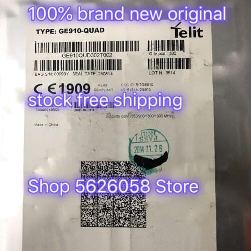 GE910-QUAD GE910 QUAD GE910QUD302T0C2 100% brand new original stock 1pcs/lot