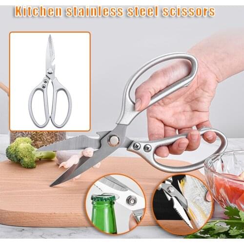 Kitchen Shears Multi Function Stainless Steel Kitchen Scissors Heavy Duty for Chicken Meat Fish ASD88