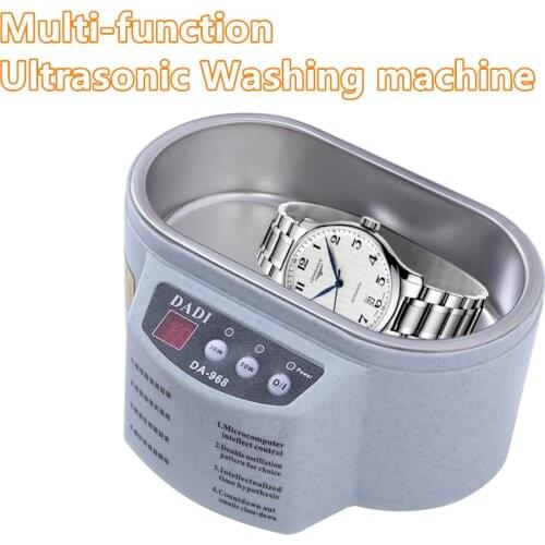 Multifunction Mini Ultrasonic Cleaner Jewelry Glasses Circuit Board Cleaning Machine Intelligent Control Ultrasonic Cleaner Bath