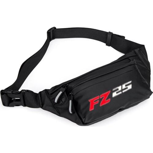 For Yamaha FZ25 FZ 25 LOGO Men Waist Pack Belt Hip Bum Slant back bag Chest Bag Male Motorcycle Riding Antitheft Purse