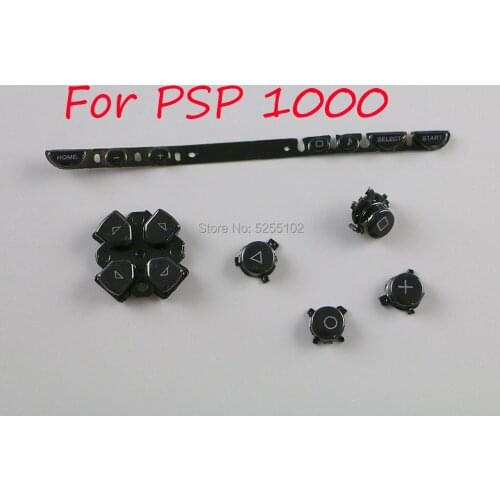 20sets for psp 1000 Multi color 3 in 1 full sets Key pad Set Repair Replacement buttons for PSP 1000 PSP1000 Slim Console
