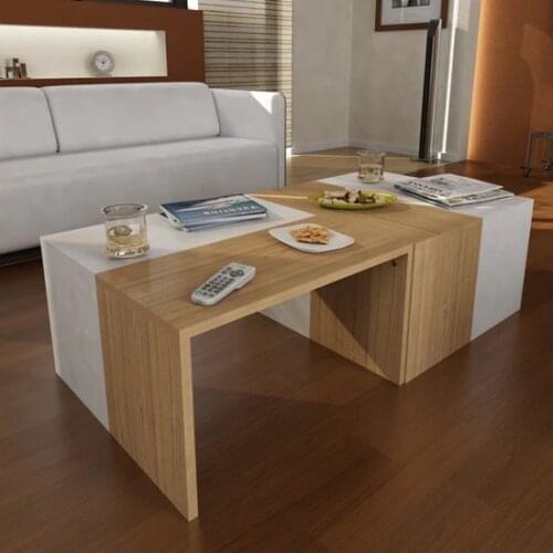 New Modern Sea Decor Valenta Medium Coffee table Teak Beyz coffe table table basse