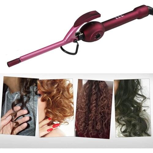 Professional Salon Ceramic coating curling iron temperature adjustment Wand curler hair curling irons hair curler styling tools