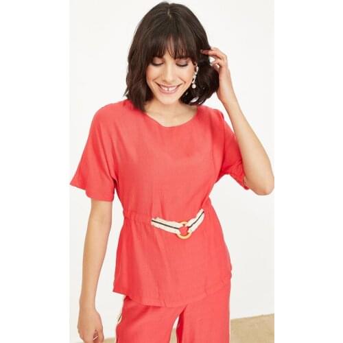 Street F. Linen Blouses