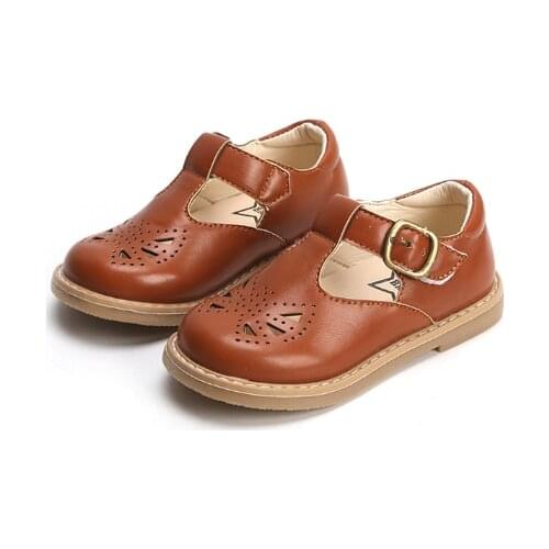 New Children Boys & Girls Solid Patent Leather Shoes, Kids Student Casual shoes, Kids Loafer with thick soft bottom, size 21-30