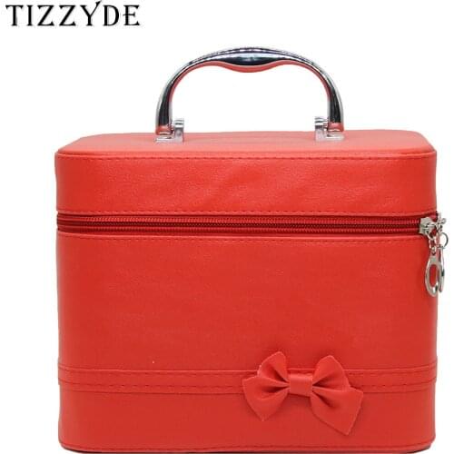 High Quality Cosmetic Bag Women Noble Crown Large Capacity Professional Makeup Organizer Portable Brush Storage Case Box YRL241