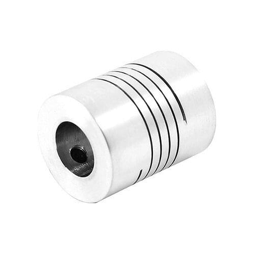 1pc D20L25 CNC Motor Helical Shaft Coupler Shaft Usage 5mm 6mm 6.35mm 8mm 10mm Beam Coupling Connect Encoder