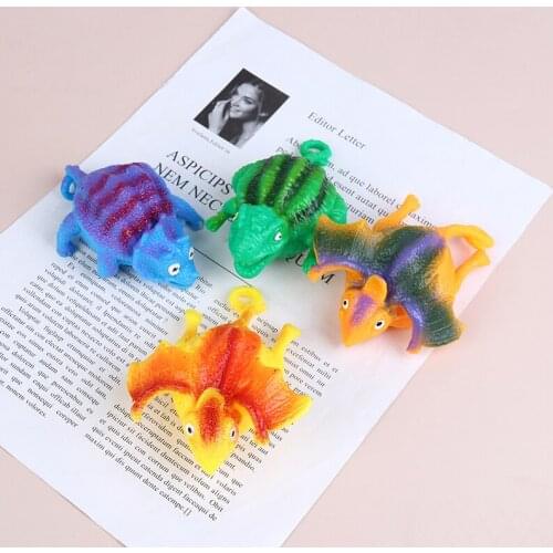 1Pc Interesting And Cute Dinosaur Antistress Inflatable Animal Toys Squeeze Soft Balloon Party Gift Color Random