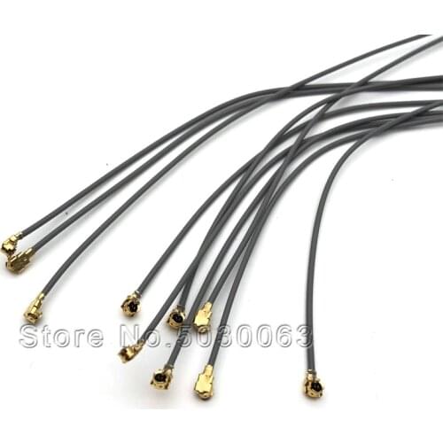 10pcs/lot Line 2.4G wifi receiver antenna ipx bluetooth remote control built-in aeromodelling antenna silver-plated line IPEX