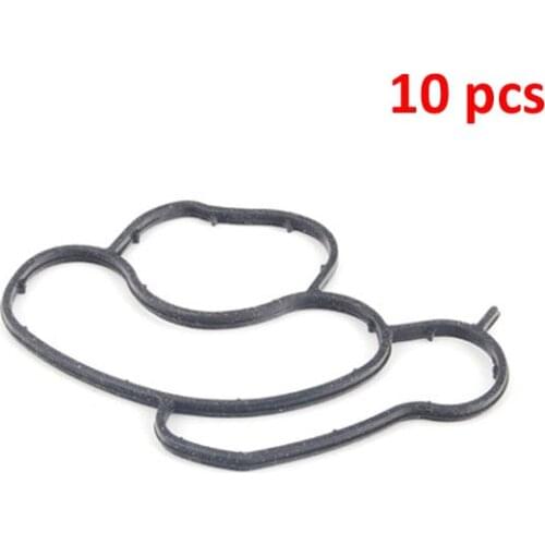 Engine Oil Cooler Filter Housing stand Gasket Seal 11427508971 for BMW E46 E90 E81 E87 E84 E60 10 PCS