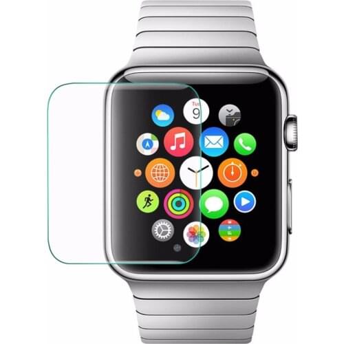 100pcs 2.5D Edge 9H Hardness For 38mm 42mm Apple Watch tempered glass screen protector film Explosion-Proof Function Only 0.3MM