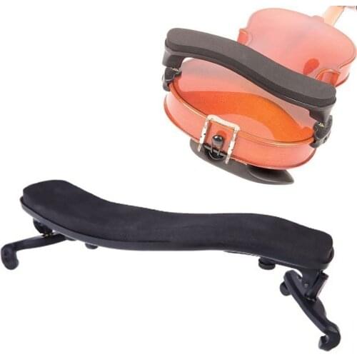Violin Accessories 1Pc Rubber Violin Shoulder Rest Adjustable Support for Violin 3/4 4/4 Height Angle