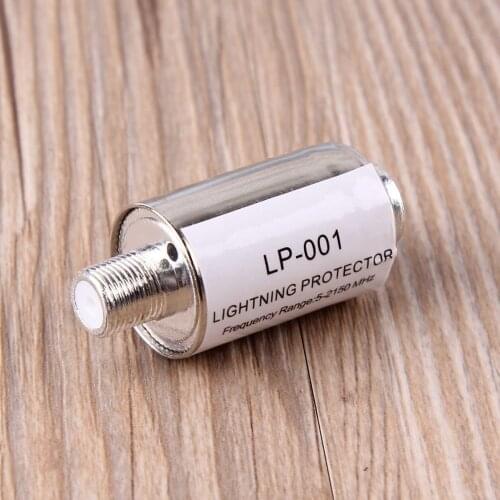 Free shipping STB/Receiver/TV Lighting protector with Frequency 5-2150MHz