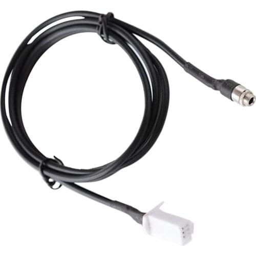 3.5mm Audio Female Socket AUX IN Input Interface Adapter Cable For Suzuki