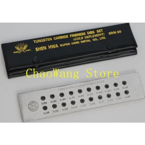 Square Drawplate Jewelry Making Drawplate Tungsten Carbide Drawplate