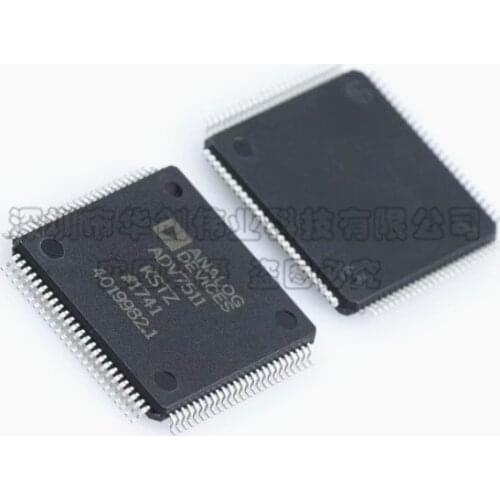 Xinyuan 2pcs/lot ADV7511KSTZ ADV7511 ADV7511KST QFP-100 Video ICs 225MHz Hi Perf HDMI Transmitter w/ ARC new original