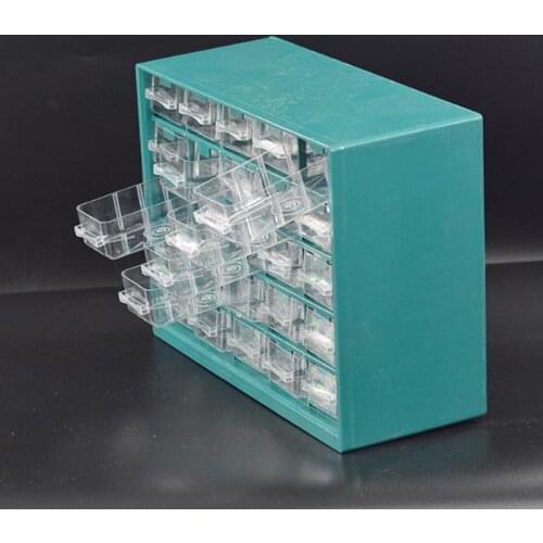 New Wall-mounted Box Tool Parts Garage Unit Shelving Organiser Drawer Plastic Box