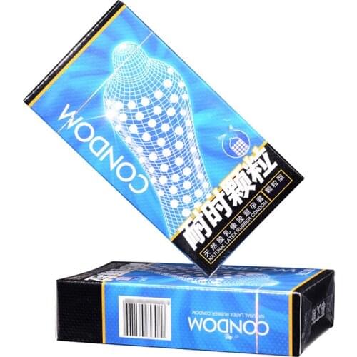 10 Pcs Codoms Sex Products Sensation Women G-spot Vaginal Stimulation Condoms Men Latex Particles Pleasure Penis Sleeve