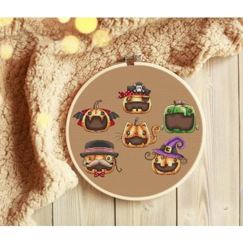 Pumpkin 41-29 Cross stitch kits Cross Stitch Kit Packages Counted Cross-Stitching Kits Cross stich Painting Set