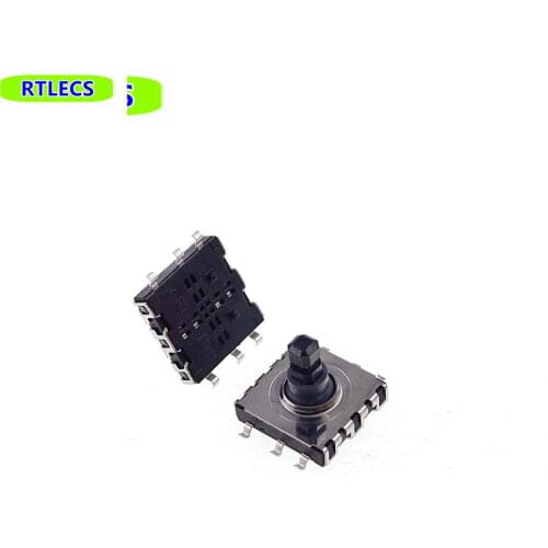10pcs 10x10x9 mm Navigation Switch 5 Directions Height 9.0 mm Board Guide Surface Mount PCB Solder Straight SPST NO Vertical SMT