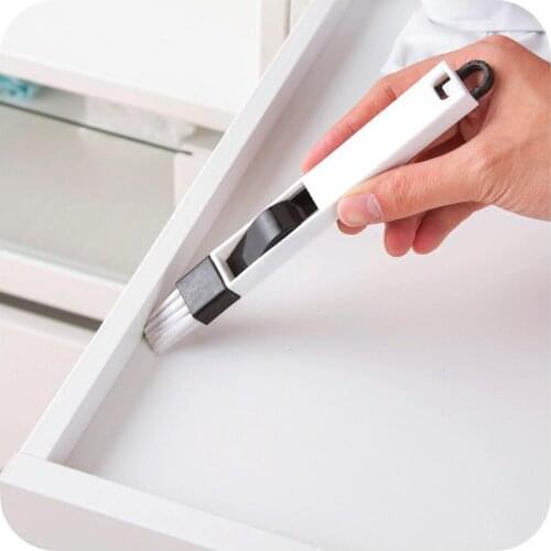 2021 Changeable Multipurpose Window Door Keyboard Cleaning Brush Household Cleaner Kitchen Hood Window Groove Cleaning Tools