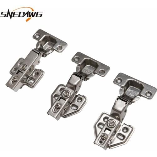 304Stainless Steel Hydraulic Buffer Hinge Damper Buffer Soft Close Hydraulic Hinge for Cabinet Cupboard Furniture Hardware Hinge
