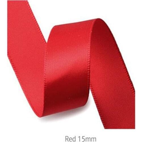 25 Yards Satin Ribbon (width 15mm and 25mm) Party Home Wedding Dress Gift Wrapping Christmas New Year DIY Material