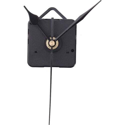 Black Hand DIY Quartz Clock Spindle Silent Movement Mechanism Repair Tool Kit