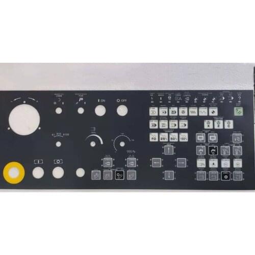 For Longze machine tool operation panel button film CNC machine tool panel oil film