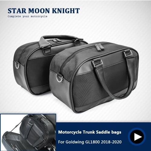 For Honda Gold Wing GL1800 F6B GL1800 2018 2019 2020 Motorcycle saddle bag saddle bushing luggage saddle bag