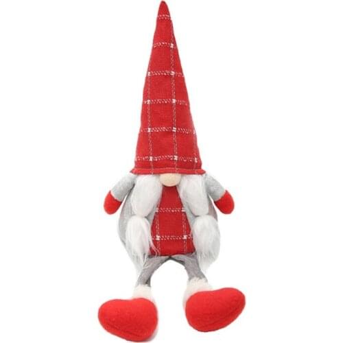 Halloween Gnomes Faceless Plush Doll Table Tiered Tray Trick or Treat Gift Theme Christmas Party Household Decoration