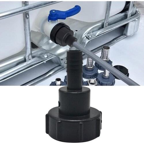 IBC Water Tank Grade Drain Adapter 3/4" Garden Hose Faucet Water Tank Hose Connector Garden Hose Adapter Fitting Tool