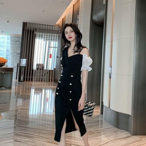 Fashion women comfortable elegant formal dress new arrival temperament party cute fresh vintage off shoulder sexy pencil dress