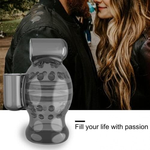 OLO Male Masturbator Penis Vibrator USB Power For Men Penis Delay Trainer Delay Lasting Trainer Sex Products