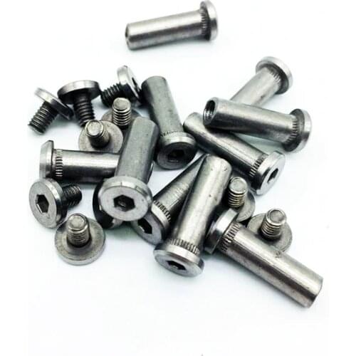 DIY knife tool rivet stainless steel set knife rivet knife handle screw